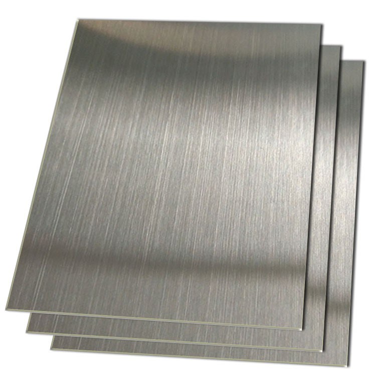 Hairline stainless steel plate